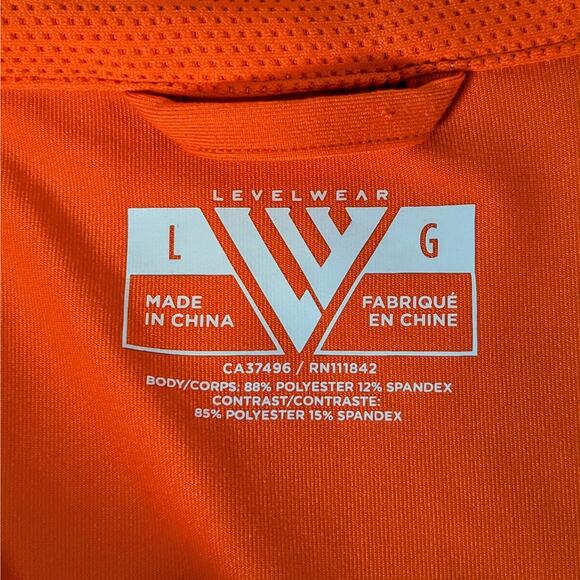 Levelwear Large Houston Open Quarter Zip Pullover - Picture 3 of 5